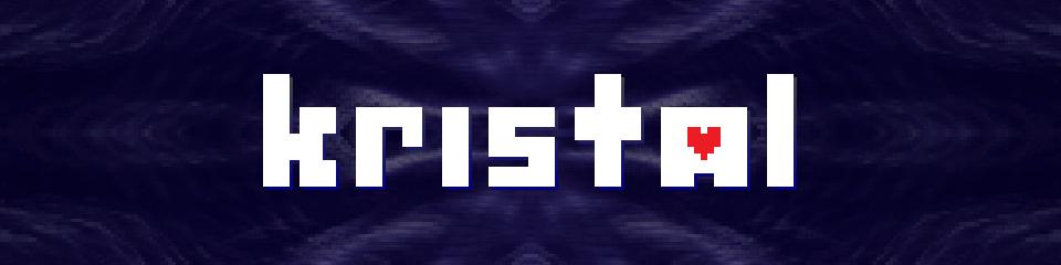 Discovery splash banner for Kristal Discord server