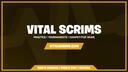 Discovery splash banner for Vital Scrims NA West Discord server