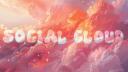 Discovery splash banner for Social Cloud ☁✨| Anime • Art • Giveaways • Emotes • Fun Discord server