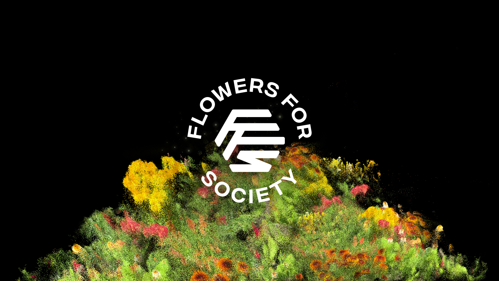 Discovery splash banner for Flowers For Society 🌷 Discord server