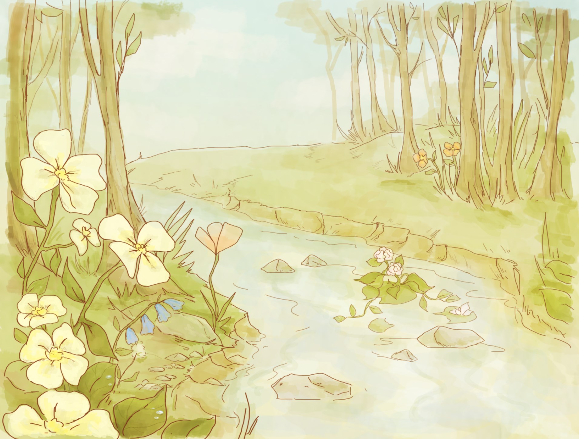 Discovery splash banner for 🍵Sprout's Teahouse🌿 Discord server