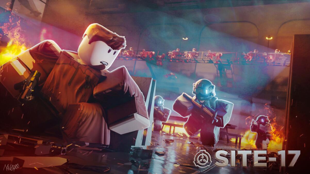 Discovery splash banner for SCP: Site-17 Roleplay Discord server