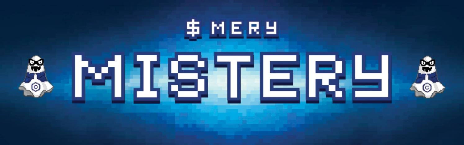 Discovery splash banner for MERY COIN 👻 Discord server
