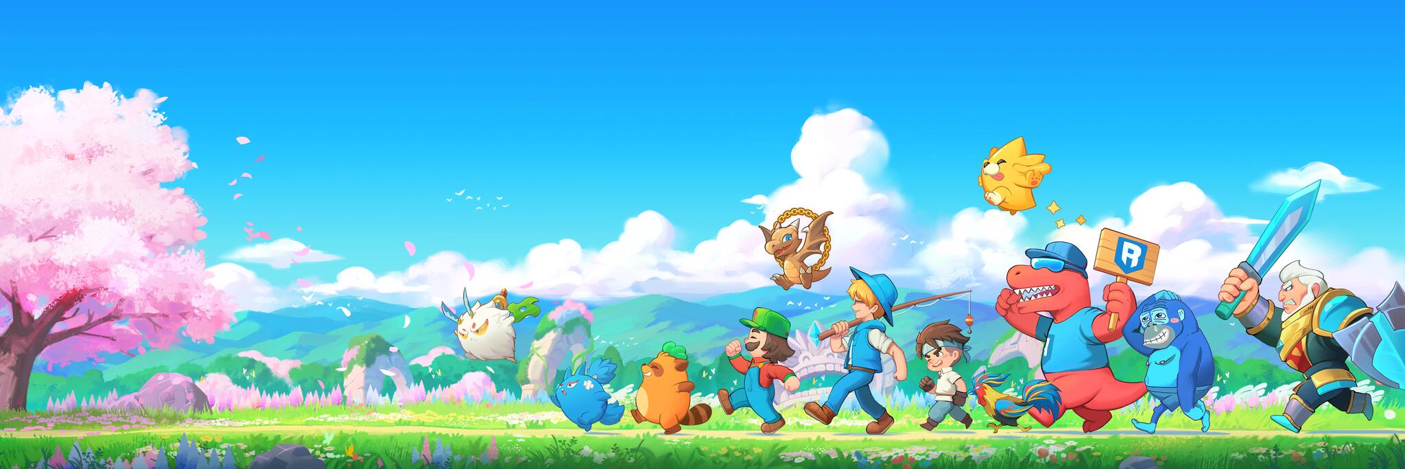 Discovery splash banner for Ronin Network Discord server