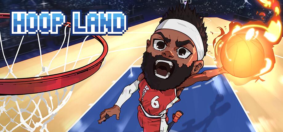 Discovery splash banner for Hoop Land Discord server