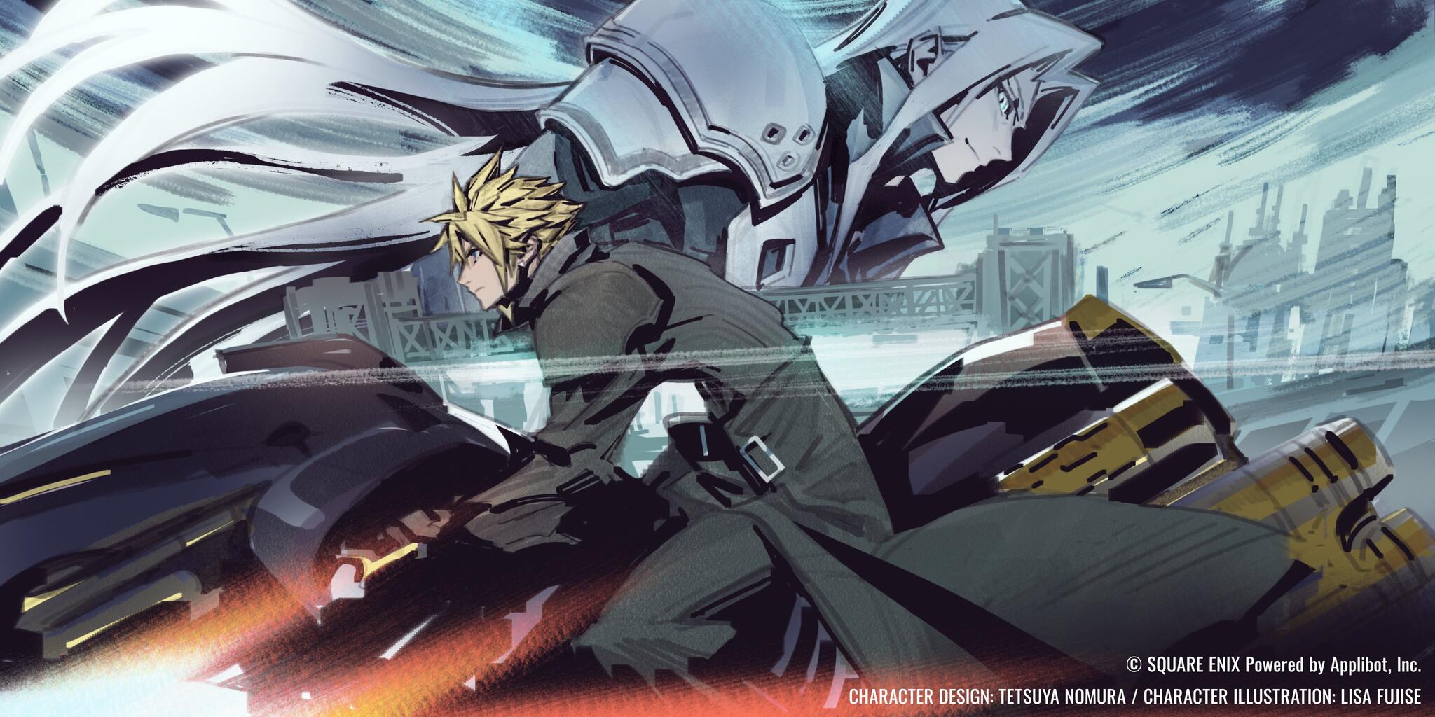 Discovery splash banner for Final Fantasy VII: Ever Crisis Discord server