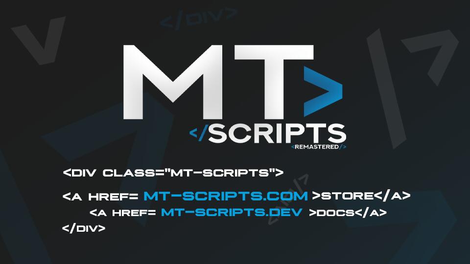 Discovery splash banner for MT Scripts Discord server