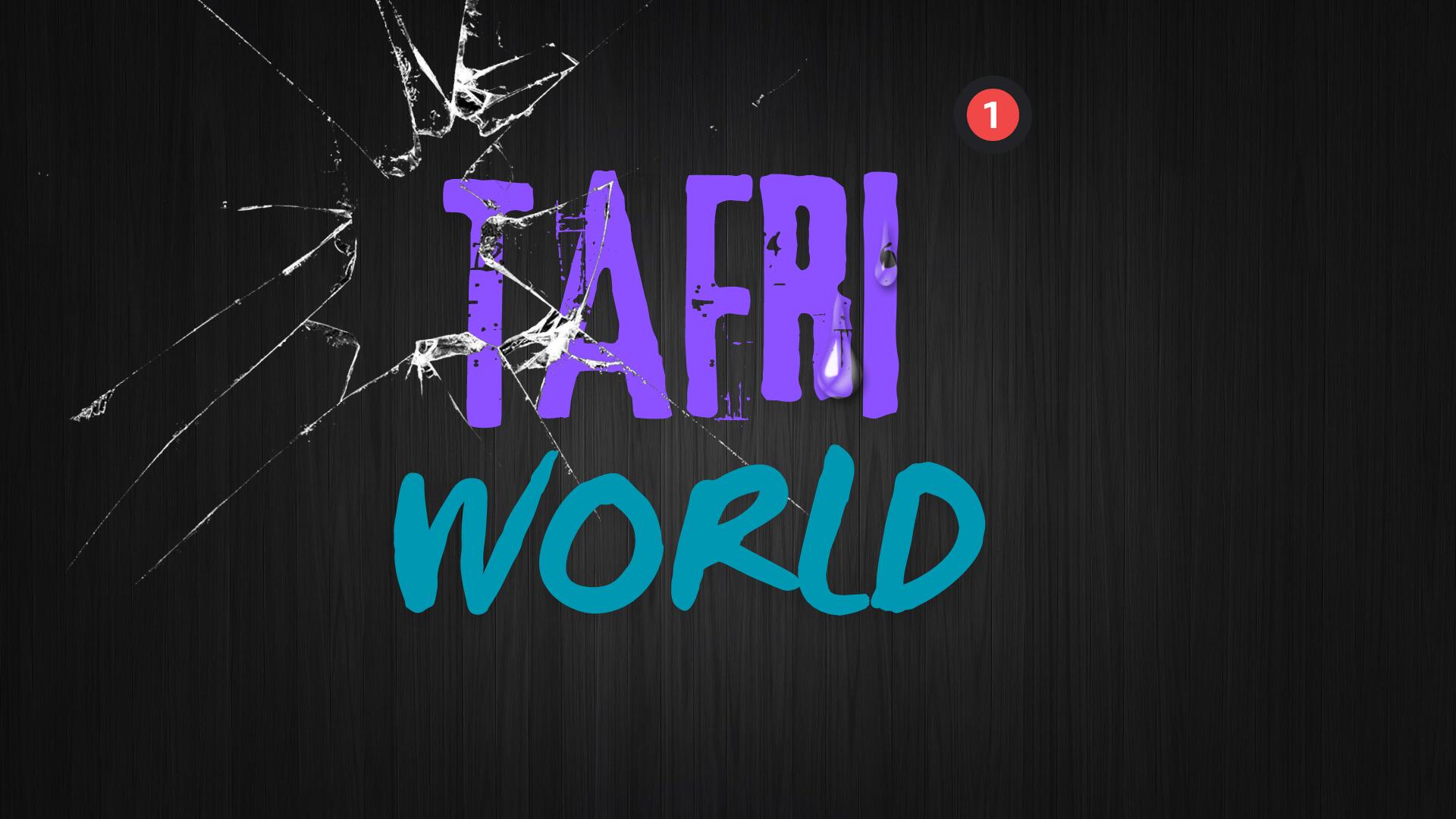 Discovery splash banner for Tafri World Discord server