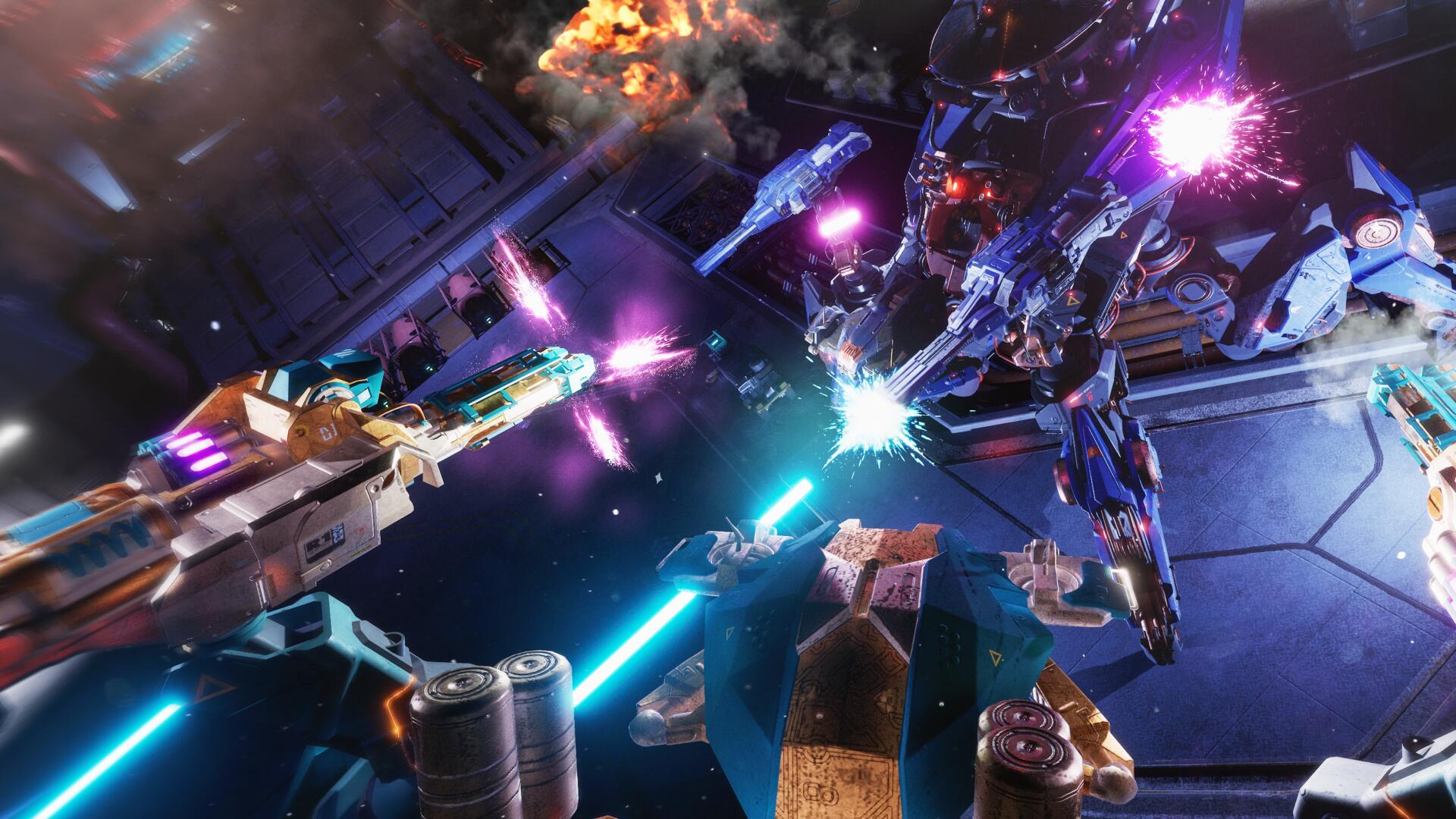 Discovery splash banner for War Robots: Frontiers Discord server