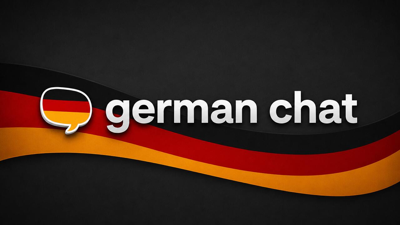 Discovery splash banner for German Chat Discord server