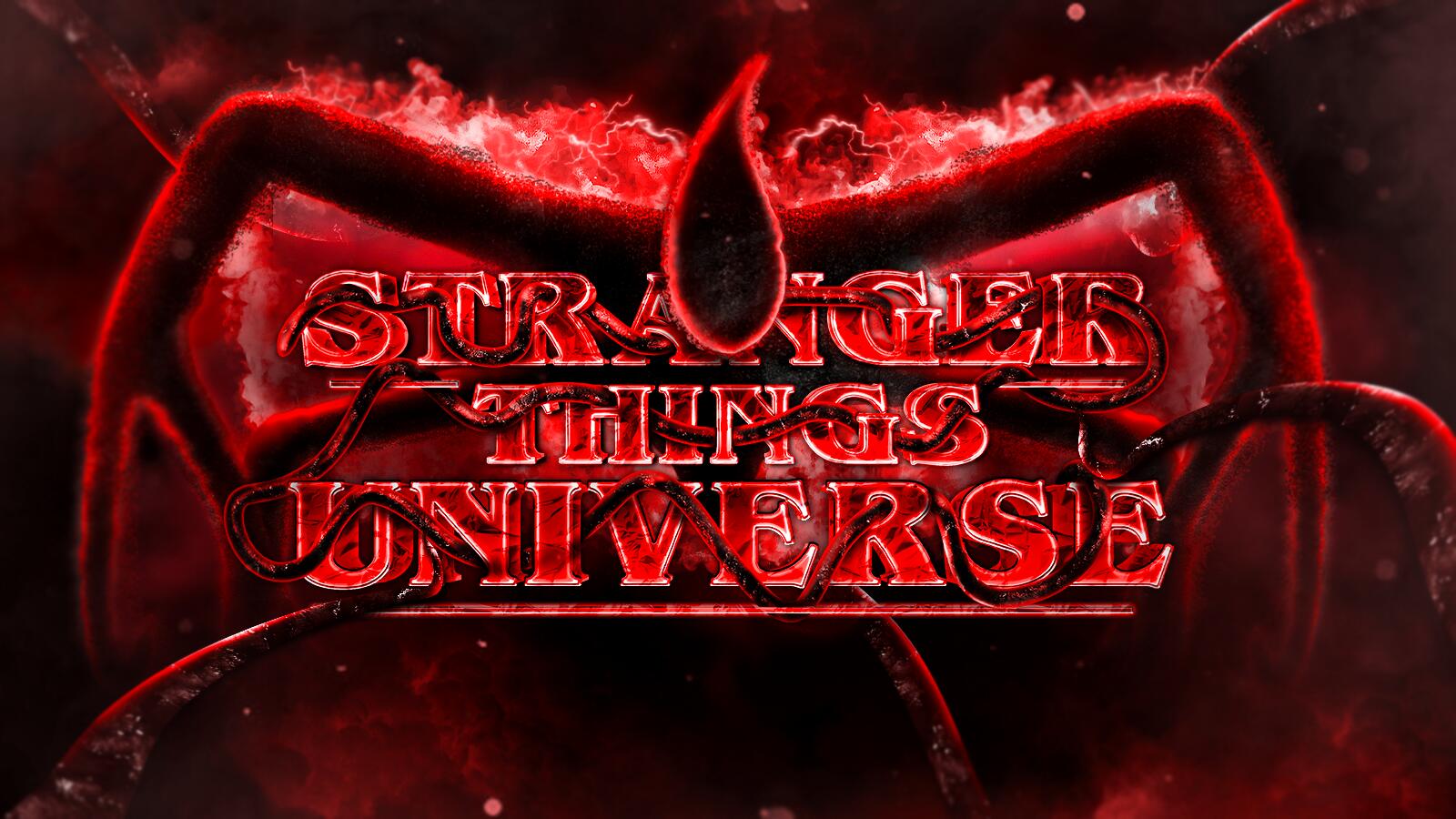 Discovery splash banner for Stranger Things Universe Discord server