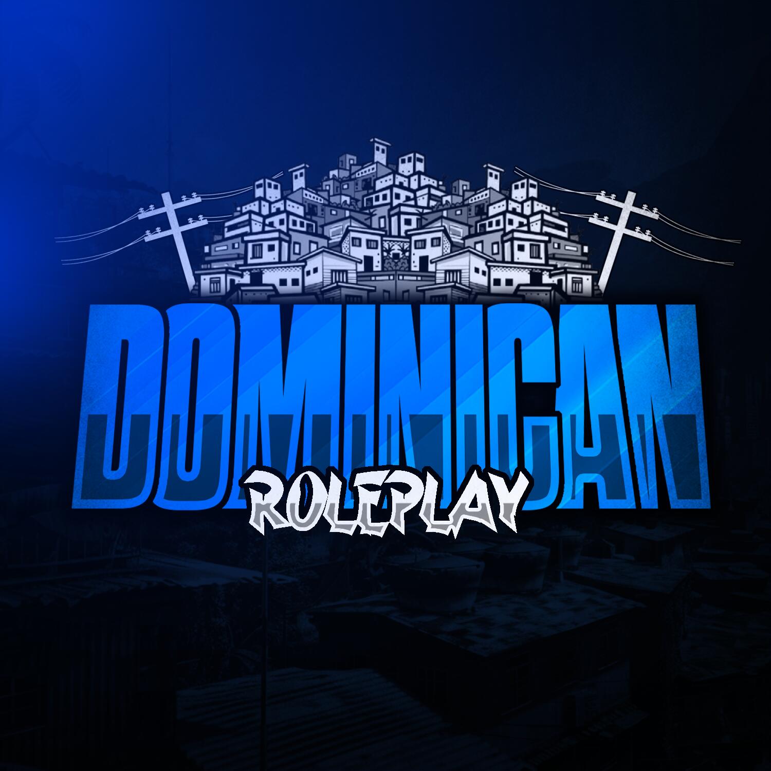 Discovery splash banner for Dominican RP Discord server