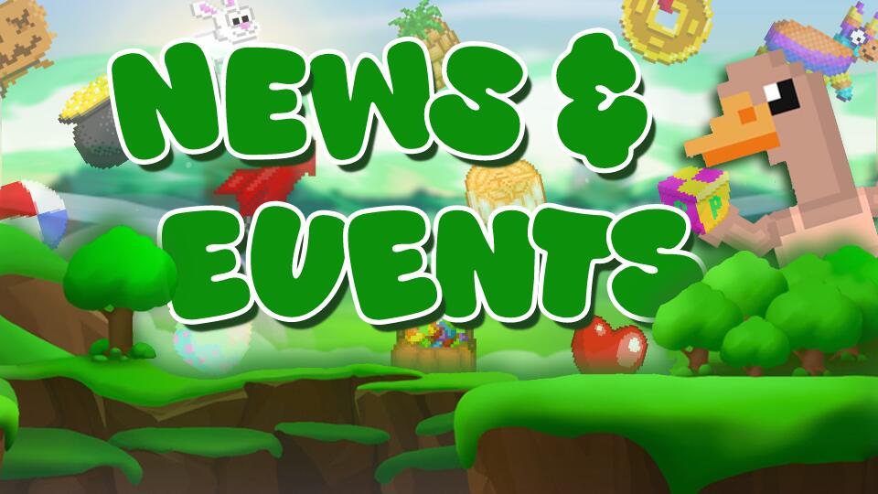 Discovery splash banner for NEWS & EVENTS Discord server