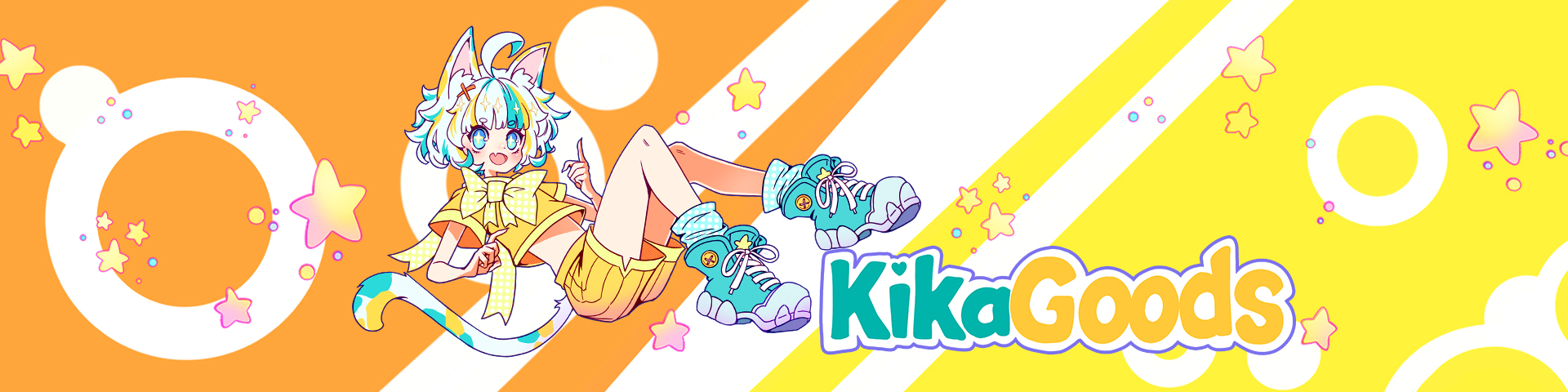 Discovery splash banner for Kikagoods Official Discord server