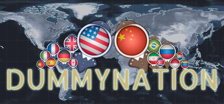 Discovery splash banner for Dummynation Discord server