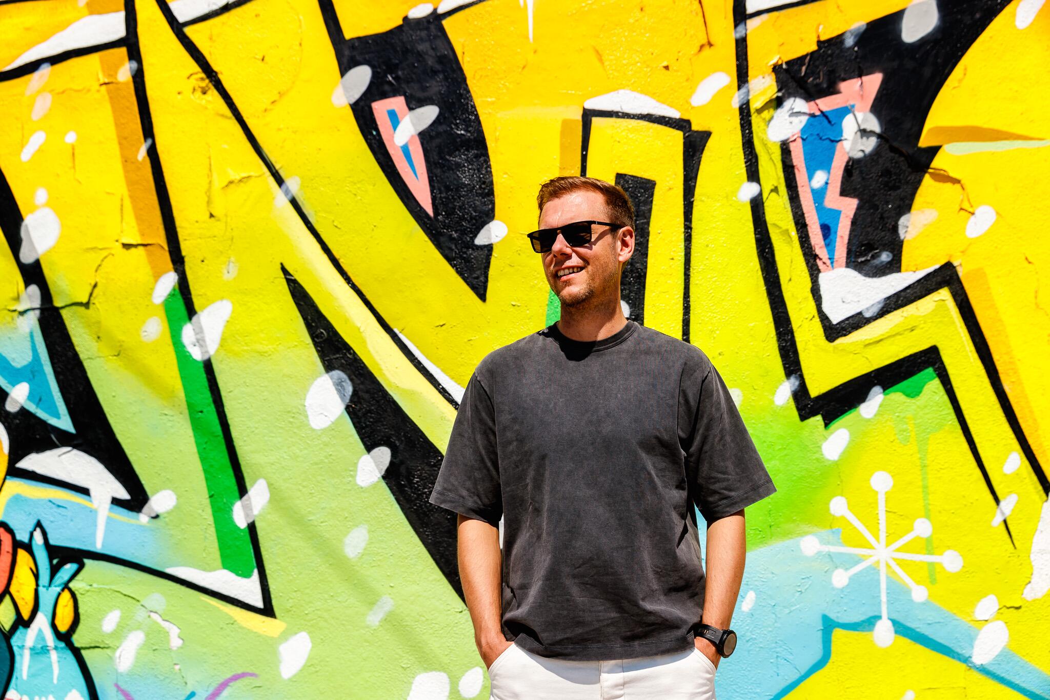 Discovery splash banner for Armin van Buuren Discord server