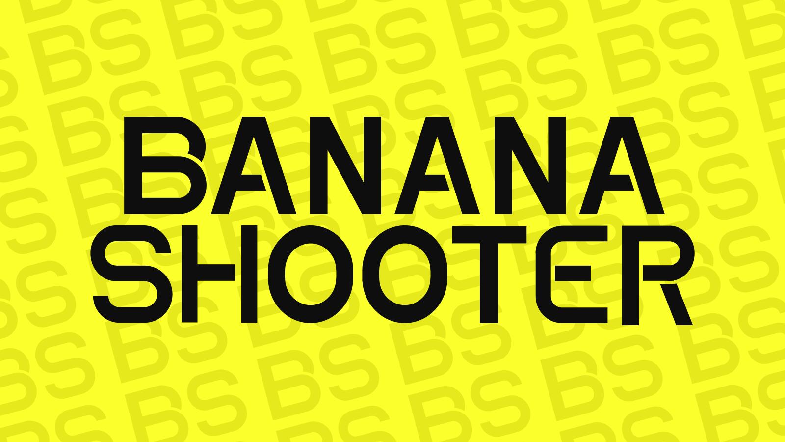 Discovery splash banner for Banana Shooter Official Discord server