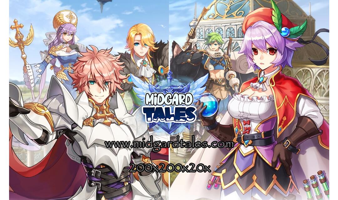 Discovery splash banner for Midgard Tales Discord server