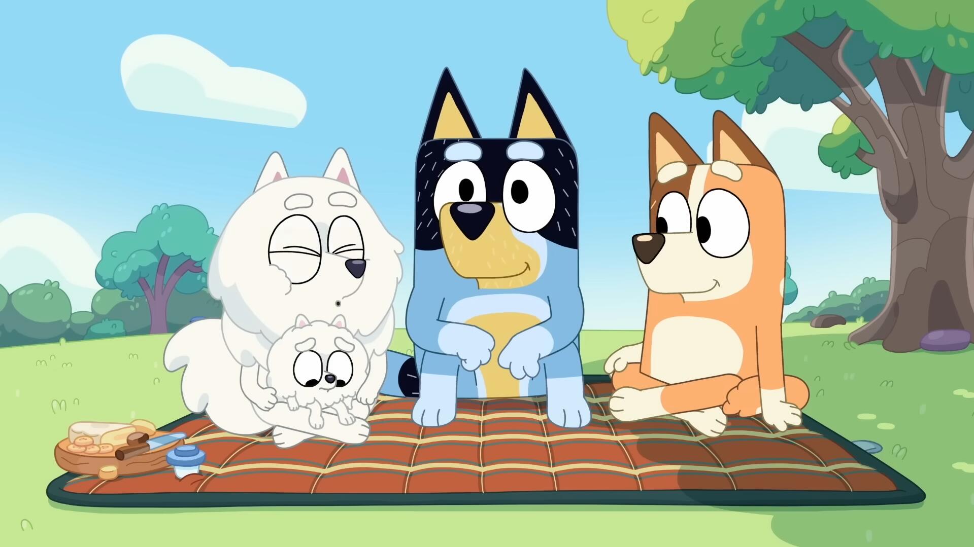 Discovery splash banner for Bluey’s Playground Discord server