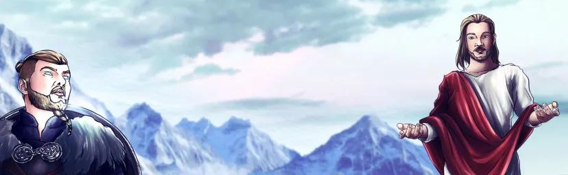 Discovery splash banner for DUKERS Discord server