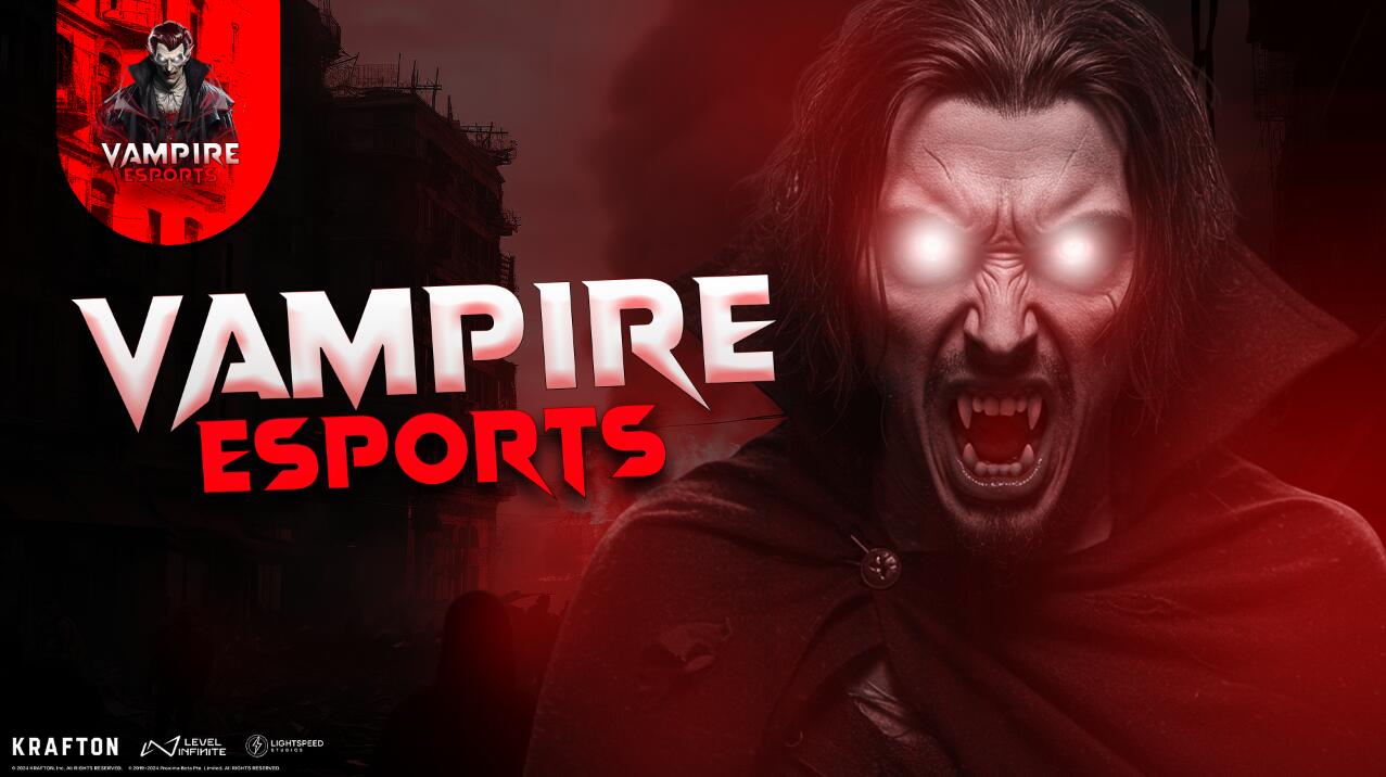 Discovery splash banner for Vampire E-Sports 🦇 Discord server