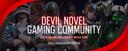 Discovery splash banner for Devil Novel Discord server