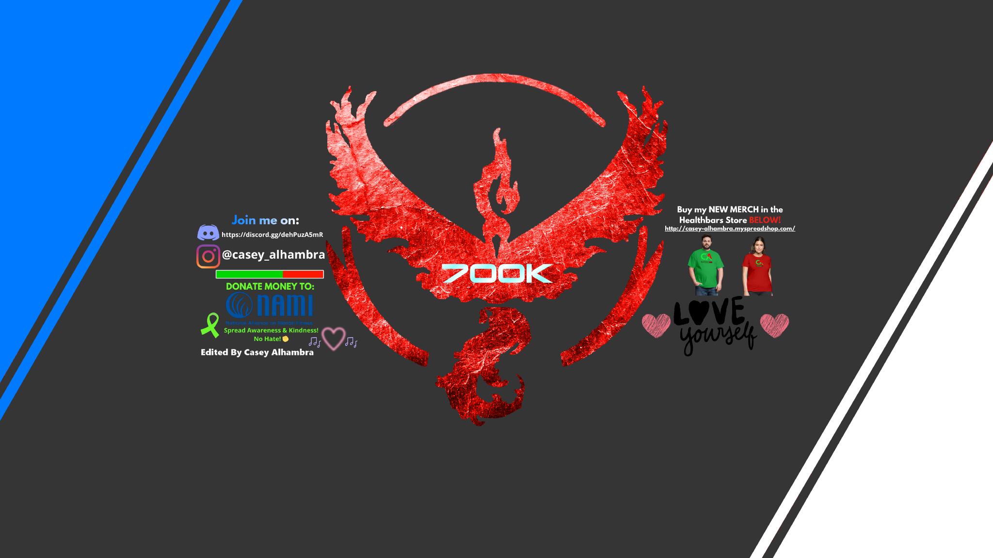 Discovery splash banner for 💚Casey's Healthbars Community❤ Discord server