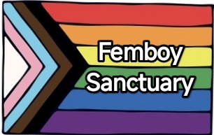 Discovery splash banner for Femboy Sanctuary Discord server