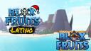 Discovery splash banner for Blox Fruits Latino 🐉 | Trade & Sorteos Discord server
