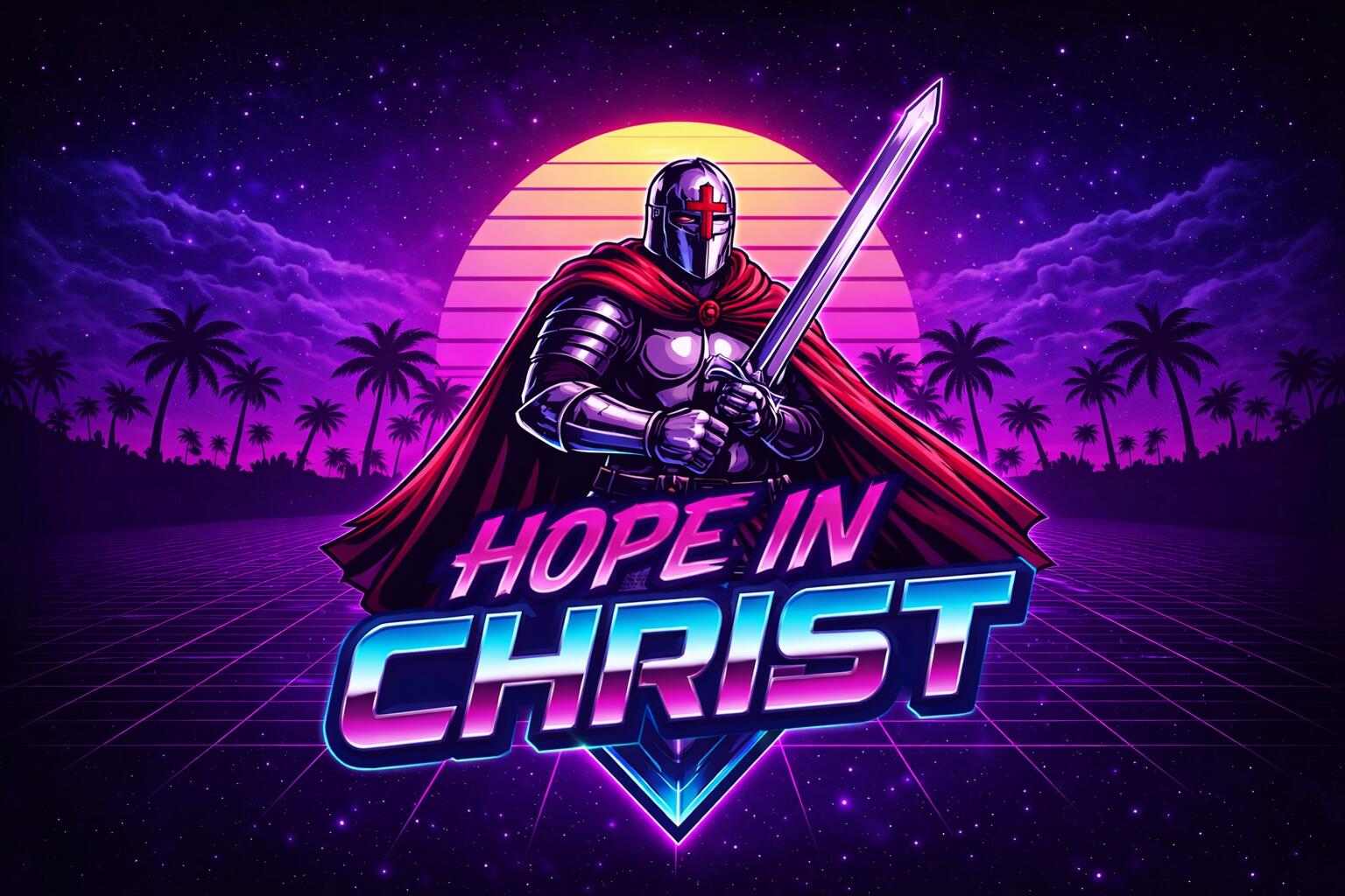 Discovery splash banner for Hope in Christ Discord server
