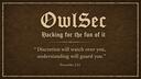 Discovery splash banner for OwlSec Discord server