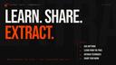 Discovery splash banner for Extract Data Community Discord server