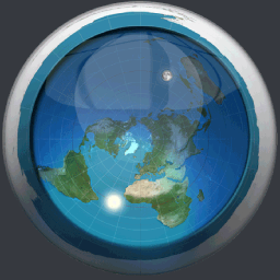 Discovery icon for 24/7 Flat Earth Discord Discord server